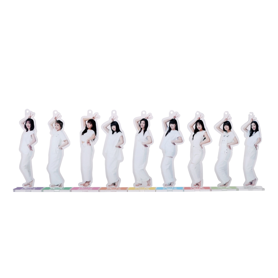 私立恵比寿中学 もっとエビ展 ～9 colors nude～ アクリルスタンド