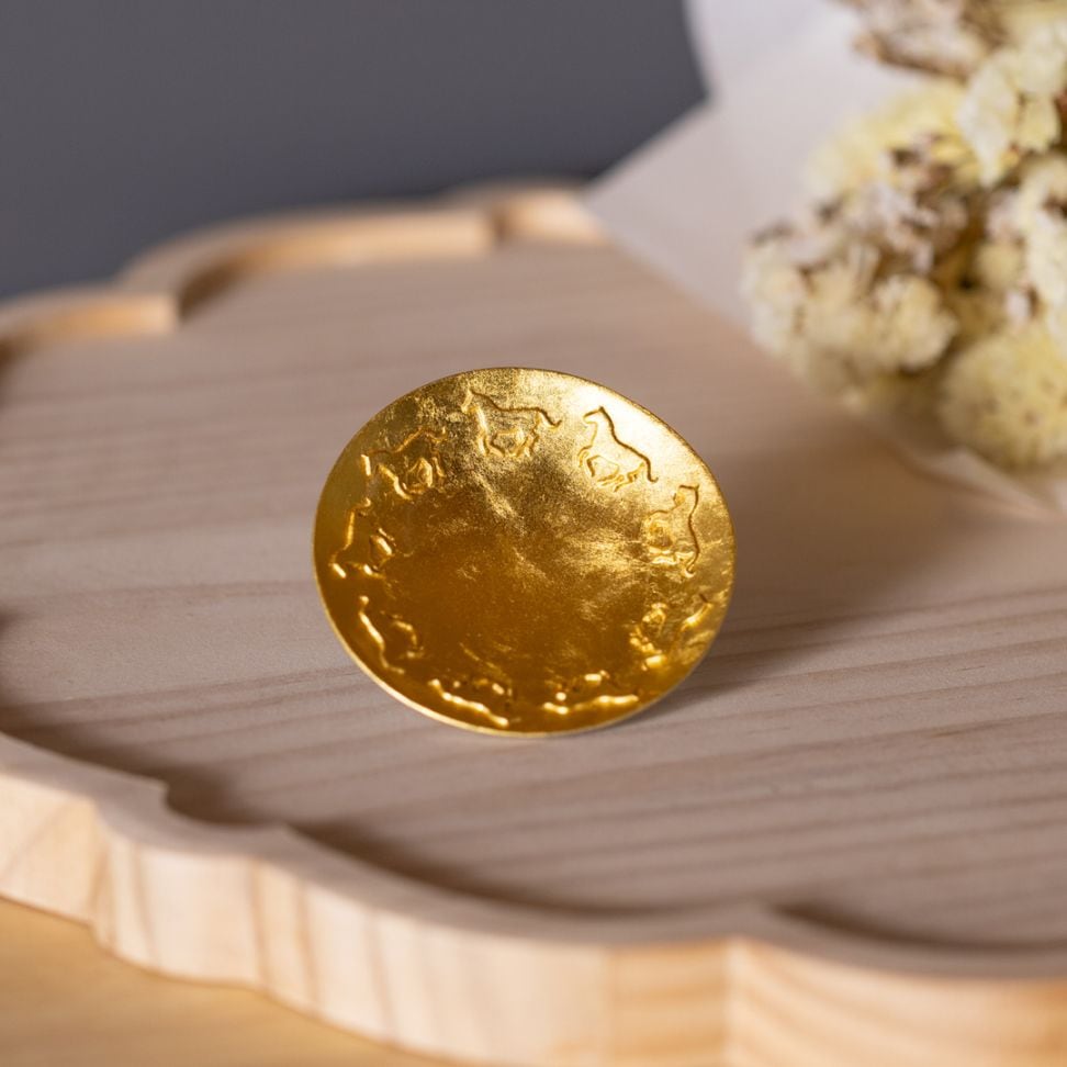 干支ぐい呑 - 十二支セット - 金箔｜錫製雑貨・酒器の通販は能作