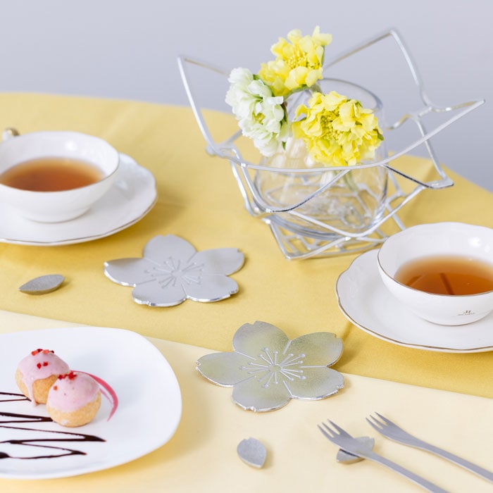 新しい門出ギフト（KAGO - スクエア - M・箸置 - さくら - 5ヶ入