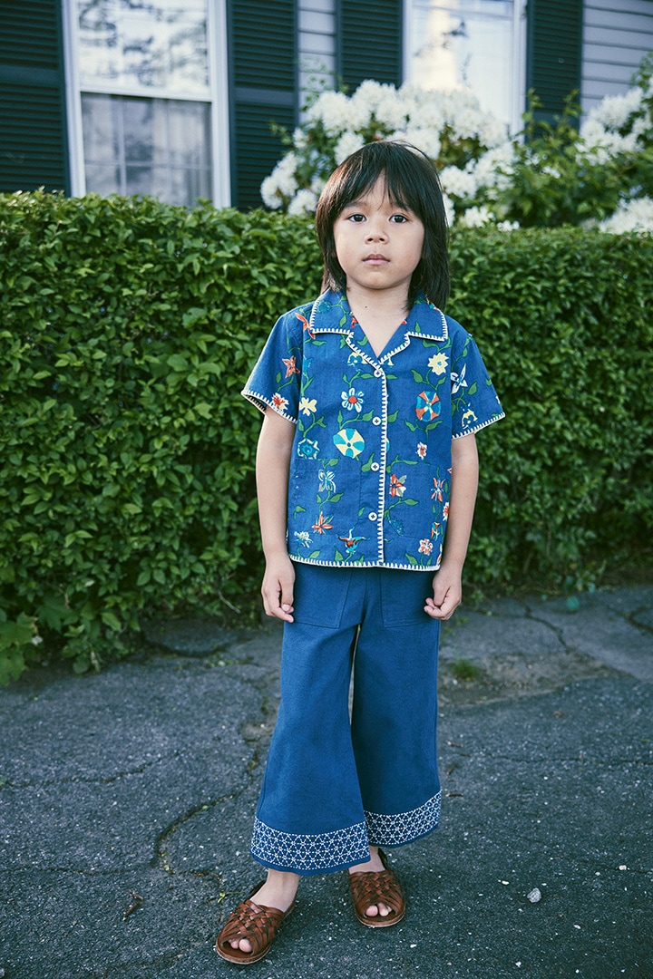 Misha&Puff 花柄スカウト4y