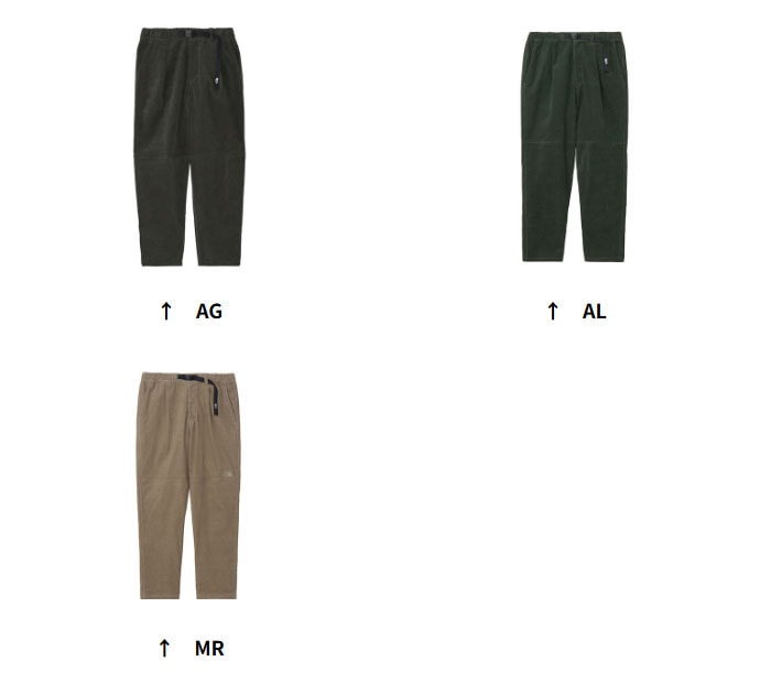 ザノースフェイス グラナムコードパンツ NB82311 メンズ/男性用 パンツ