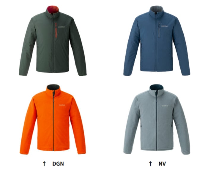 モンベル シャミース リバーシブル ジャケット Men's 1114877 メンズ