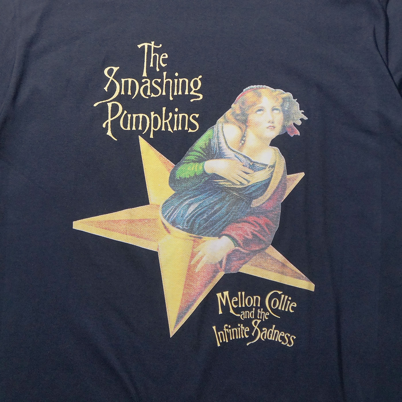SMASHING PUMPKINS Tシャツ Mellon Collie - Navy | OSOMALO バンドT