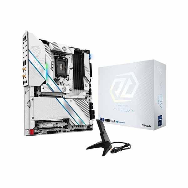 ASRock Z890 Taichi AQUA VRMとM.2スロット用ウォーターブロック装備