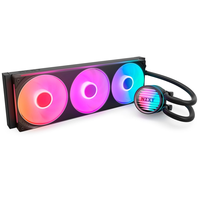 NZXT Kraken Core 360 RGB 360mm 簡易水冷CPUクーラー ブラック｜RL