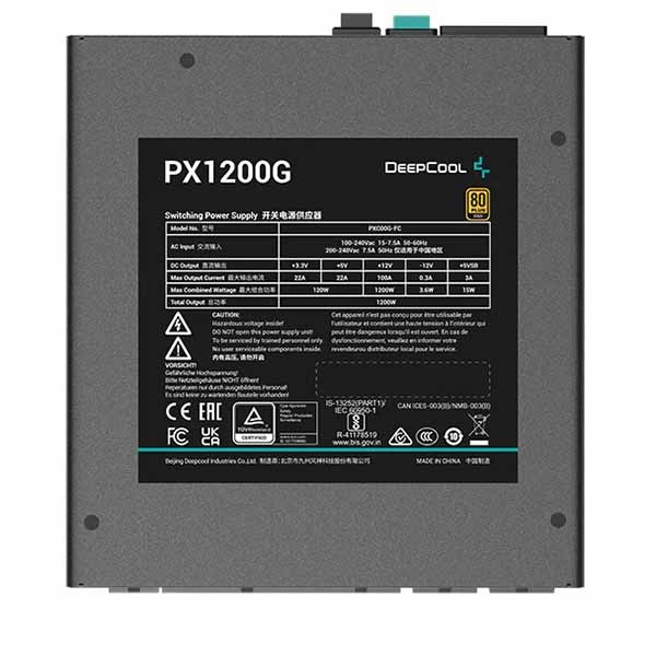 Deepcool PX1200G ATX 3.0 規格に適合する 電源ユニット 1200W｜R