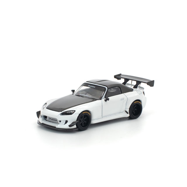 1/64 PANDEM S2000 WHITE CARBON HOOD パンデム S2000 ホワイト