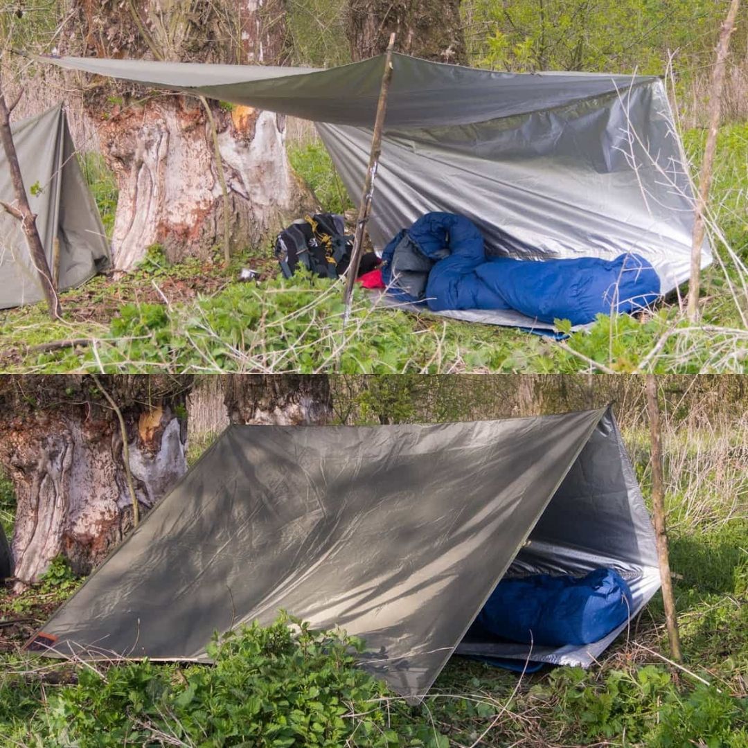 THERMO - Tarp / olive | BRAND,BUSHMEN Travel Gear | PLUGFLUX