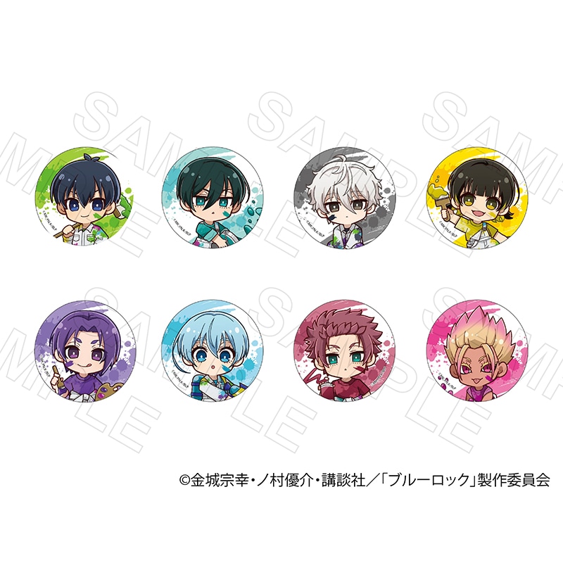 TVアニメ『ブルーロック』 ペイントVer 缶バッジ バラ