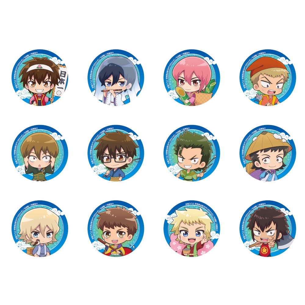 TVアニメ「ダイヤのA actⅡ」 (昔話ver) 缶バッジ バラ