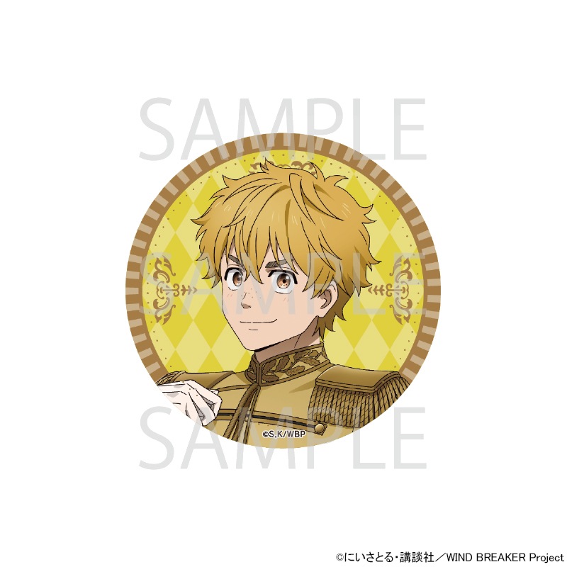 TVアニメ『WIND BREAKER』 描き下ろし缶バッジ[楡井秋彦]