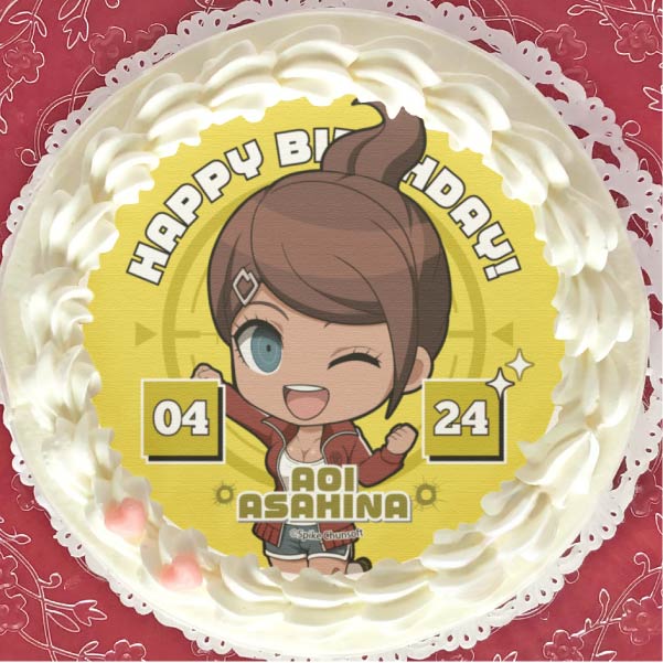 バースデープリケーキ2024（朝日奈葵）【特典缶バッジ付き】[ダンガン