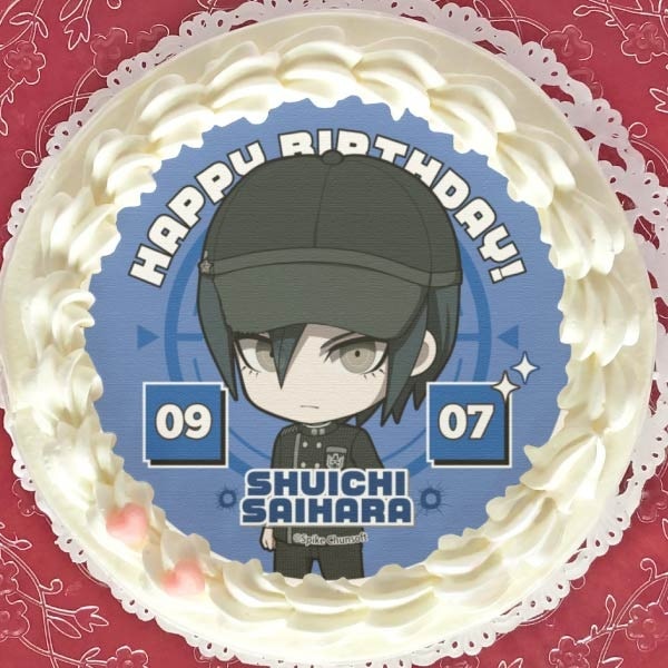 ダンガンロンパ プリロール 缶バッジ クリスマス 左右田 バレンタイン