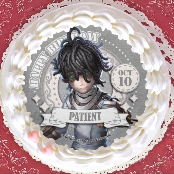 第五人格 ケーキテーマ 墓守 缶バッジ グッズ イースターデザインプリ