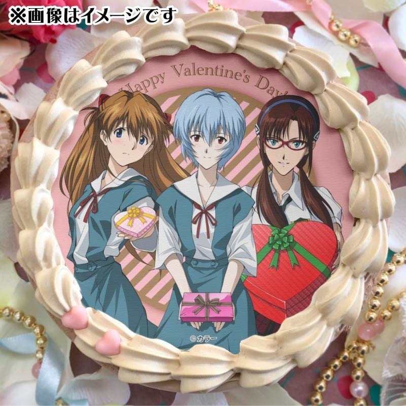 レア】エヴァンゲリオン バレンタイン ハート缶バッジ 式波・アスカ