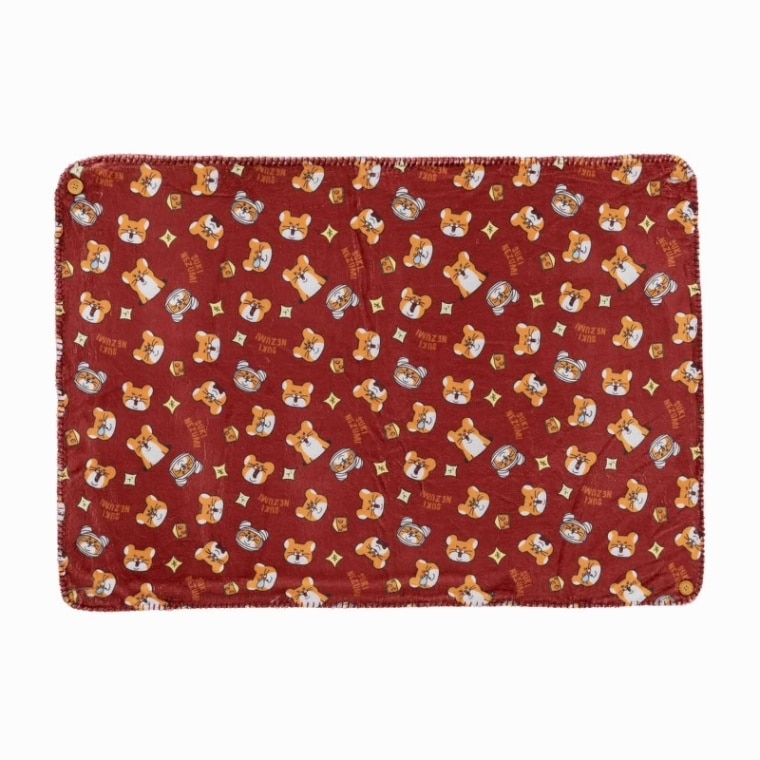 スキネズミ あったか3WAYブランケット(オレンジ) | CHARACTERS