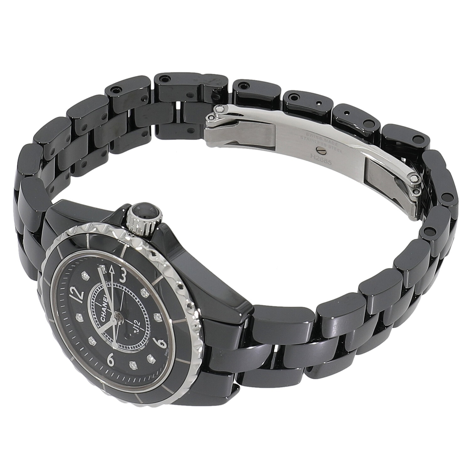 C9220 | [中古]シャネル J12 ブラックセラミック 29MM H2569 ブラック