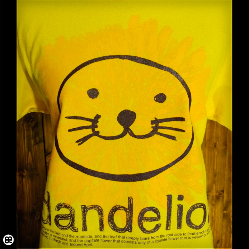 Tシャツ通販ならREDBROS.｜ダンデライオン : イエロー：Tシャツ他