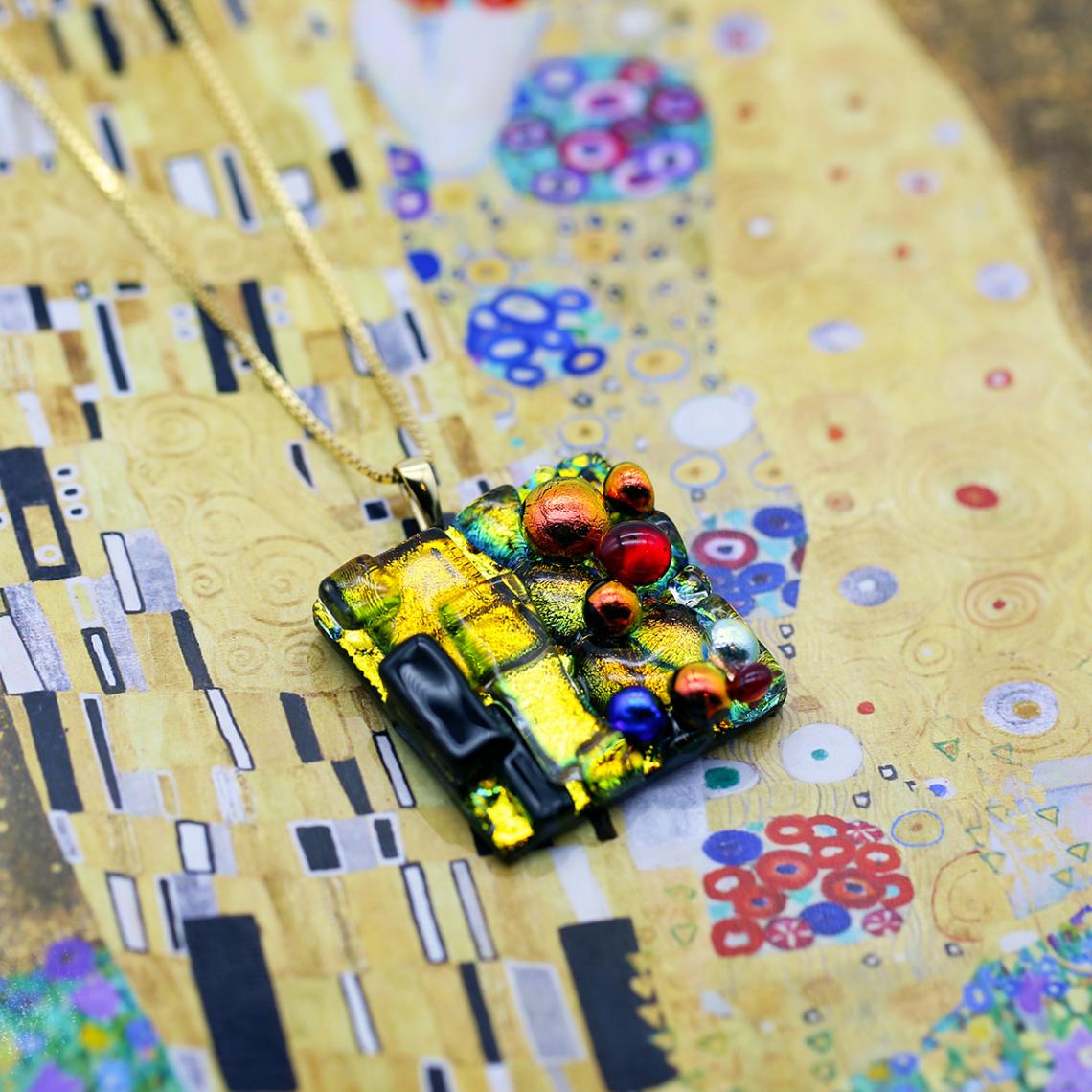 クリムト《接吻》＞ネックレス | ayanofukumura | ものとアート 公式通販