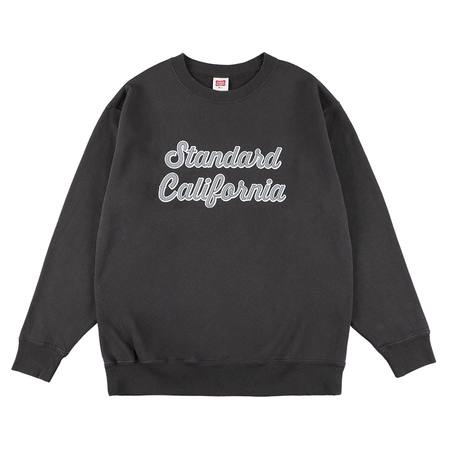 SD US Cotton Script Logo Crew Sweat : STANDARD CALIFORNIA OFFICIAL
