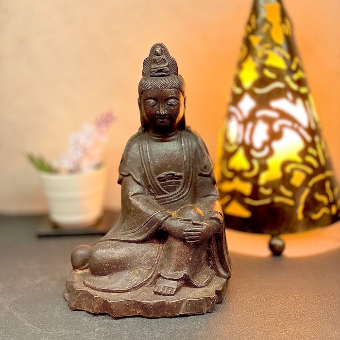 仏像B 自在菩薩 観世音菩薩 縁起物 観音様 観自在菩薩 救世菩薩 般若心