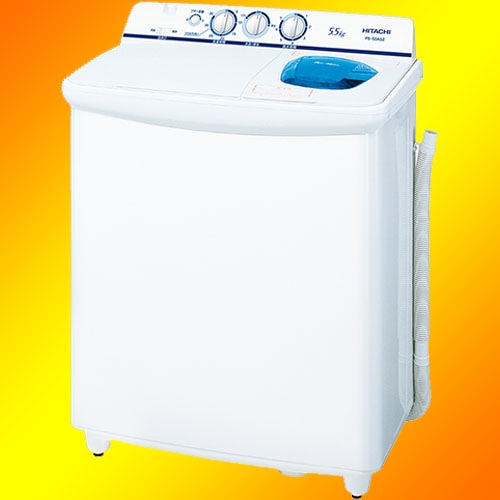 日立 二槽式洗濯機 青空 PS-55AS2-W | 生活家電,洗濯機・乾燥機,2槽式
