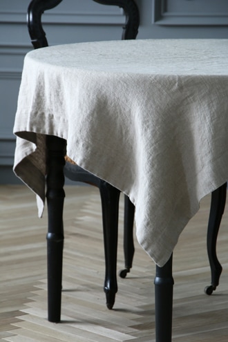 リネンテーブルクロスナチュラル