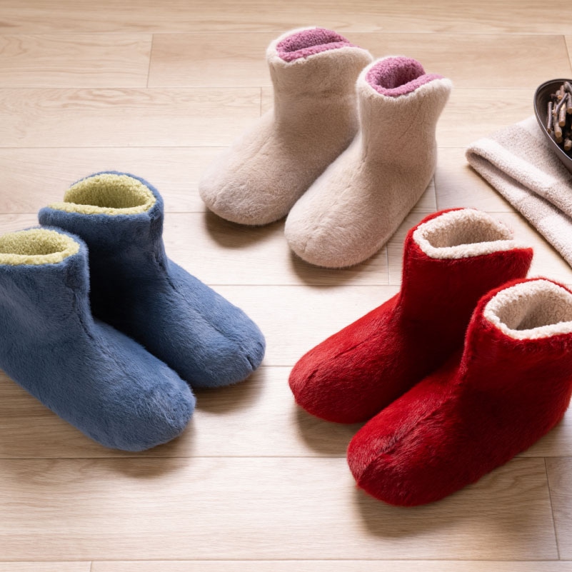 ☆シビラ アバホ スリッパ 約22～24cm ブルー/ベージュ/レッド