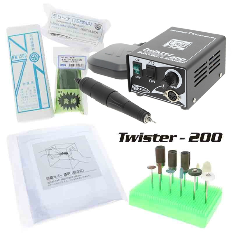 Twister200付お買い得18点セット | マイクログラインダー,メーカー別