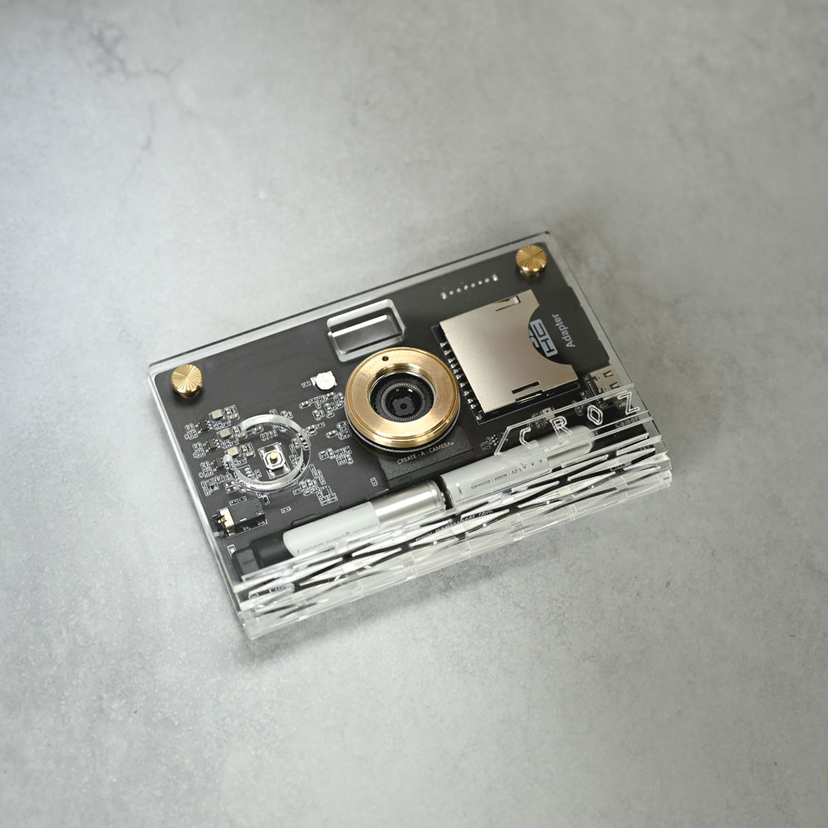 ペーパーシュート(papershoot) CROZ VANGUARD Camera Set/透明・クリア