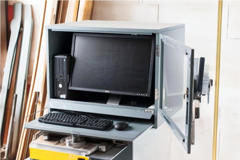 引取限定】ディスクアップ2 実機 不要機、キャビネット、データ