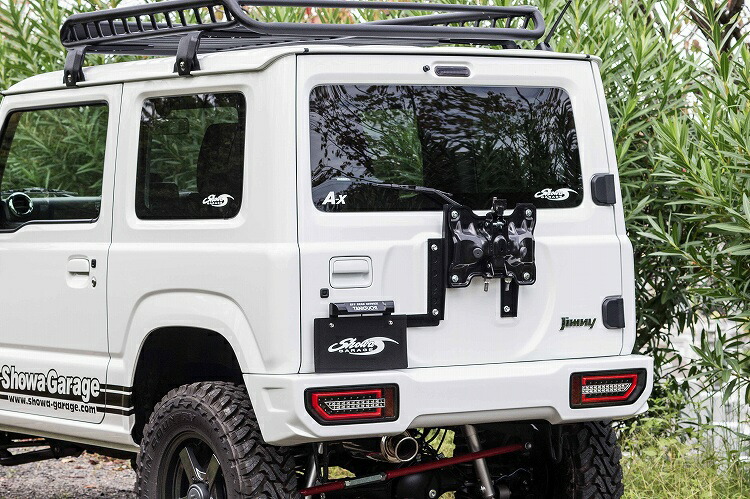 スペアタイヤ移動ブラケット 純正右上移動タイプ ジムニー/ジムニー