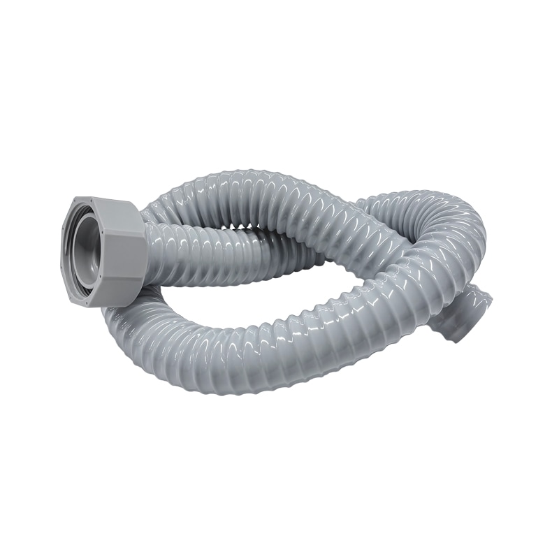 排水ホース 回転ナット G2ネジ 100cm TO-192L-BK | キッチン用排水部品