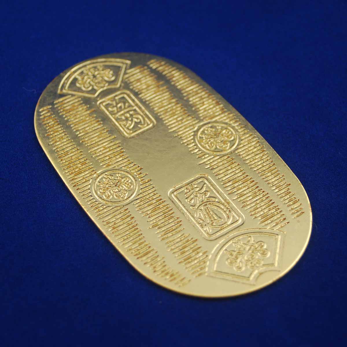 天保五両判 金運 招福金箔工芸品｜【公式】模造刀・居合刀の専門店「忍屋」