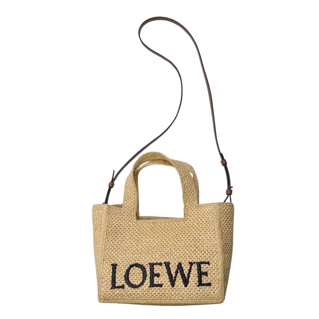 LOEWE ロエベ アナグラムブローチ メタル ローズゴールド
