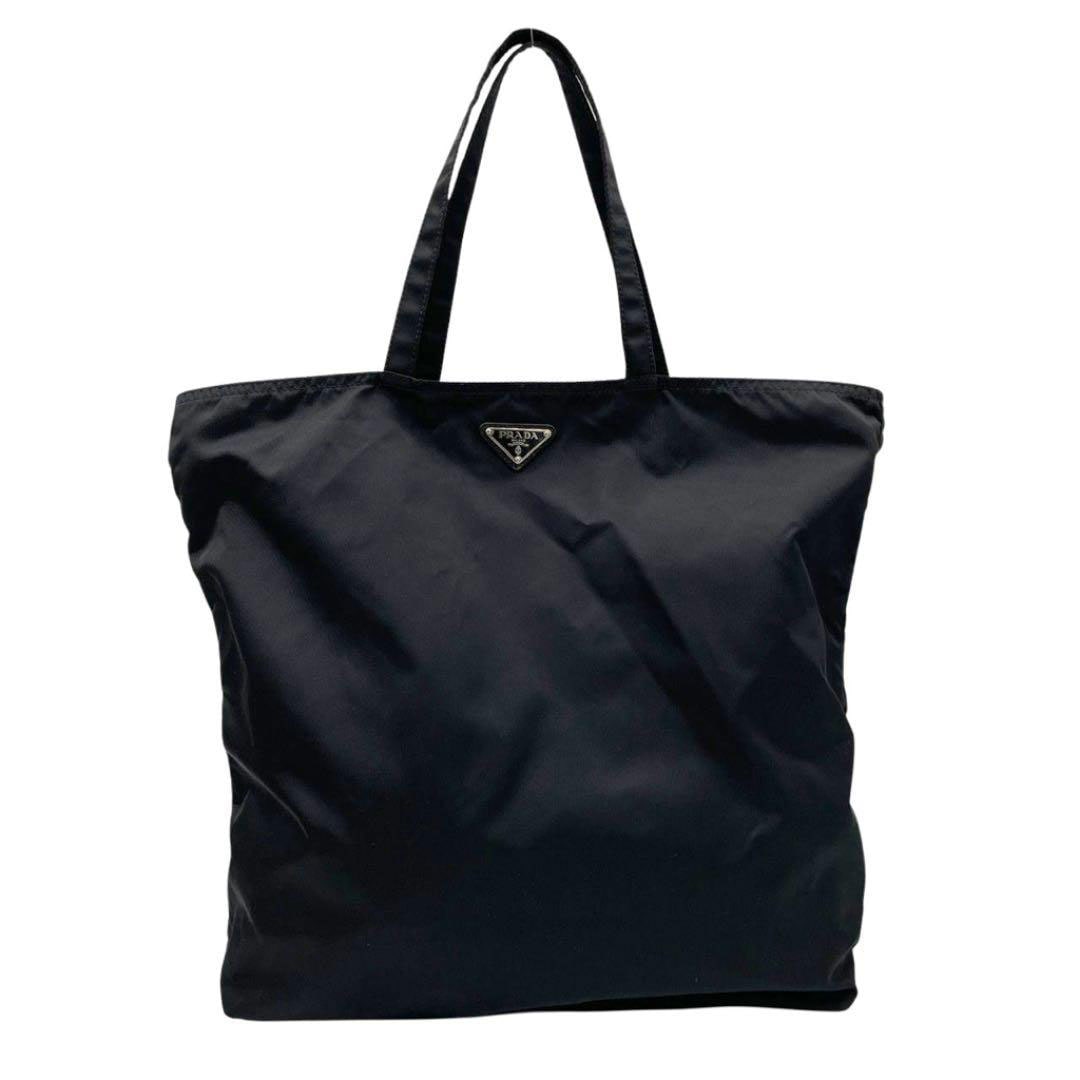 PRADA プラダ トートバッグ ロボット(少女) テスートナイロン ブラック