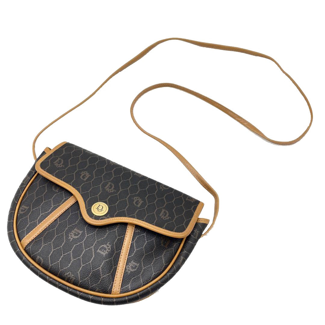 Christian Dior クリスチャンディオール ハニカム柄 ショルダーバッグ