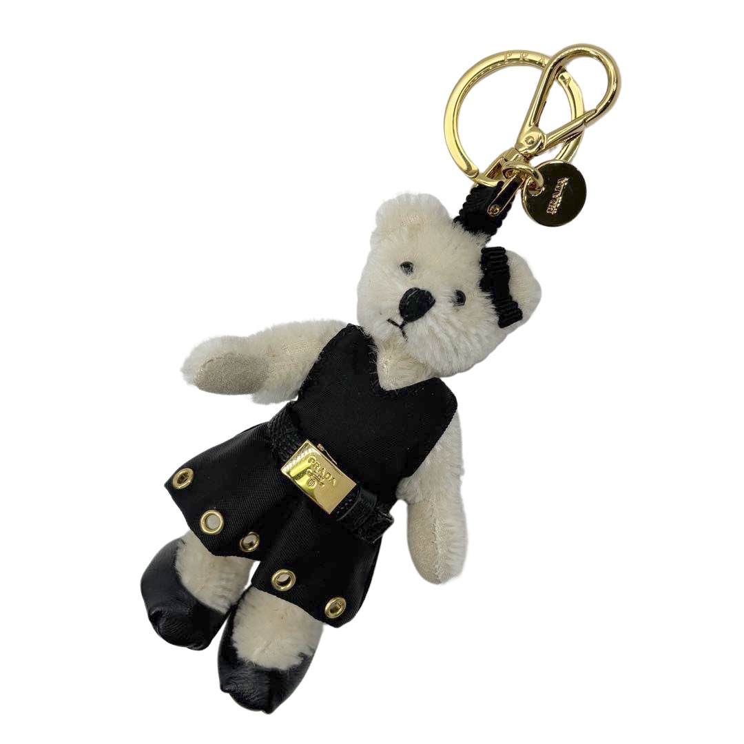 PRADA プラダ キーホルダー バッグチャーム Teddy ベアトリック