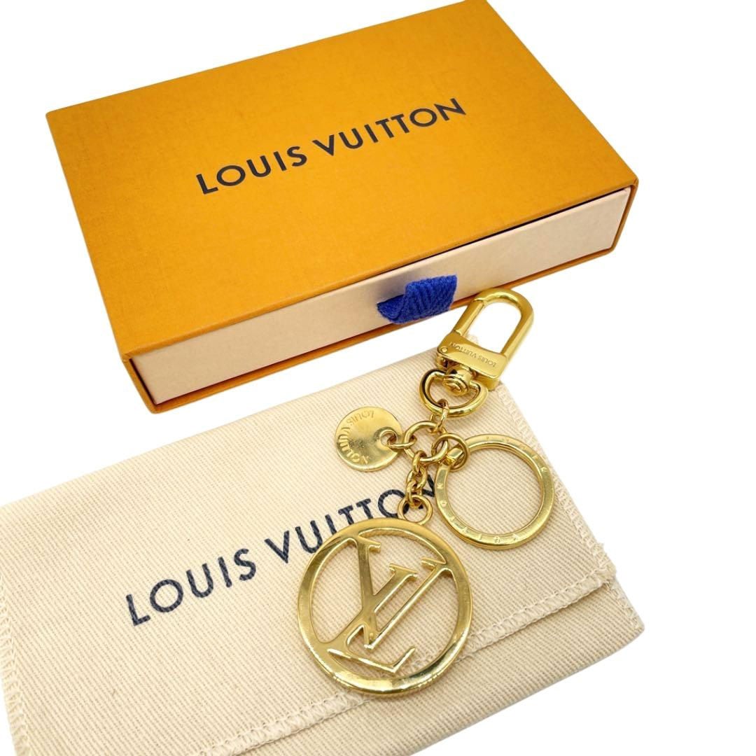 LOUIS VUITTON ルイヴィトン キーリング キーホルダー バッグチャーム