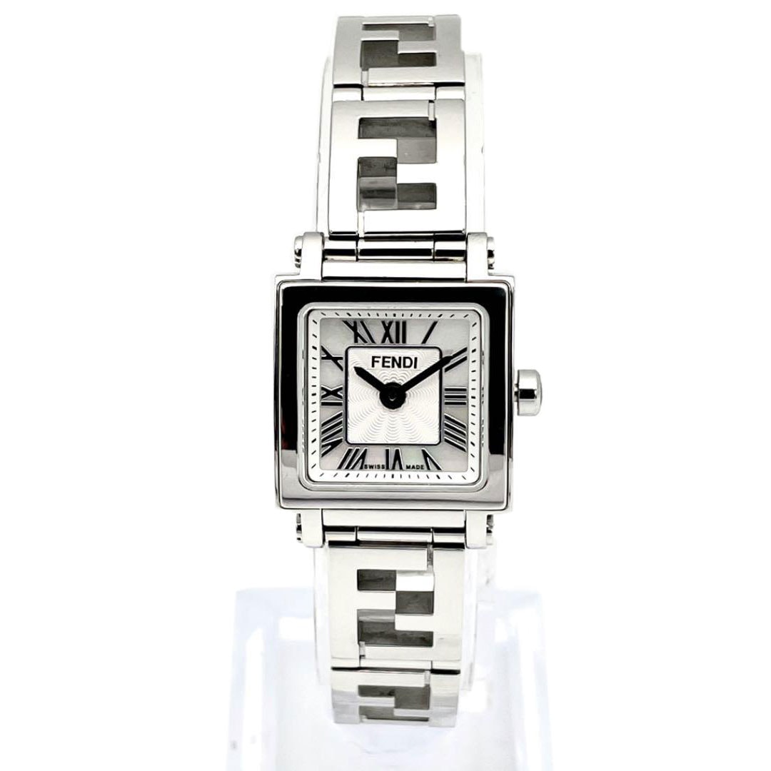 FENDI フェンディ レディース腕時計 クアドロミニ クオーツ シルバー