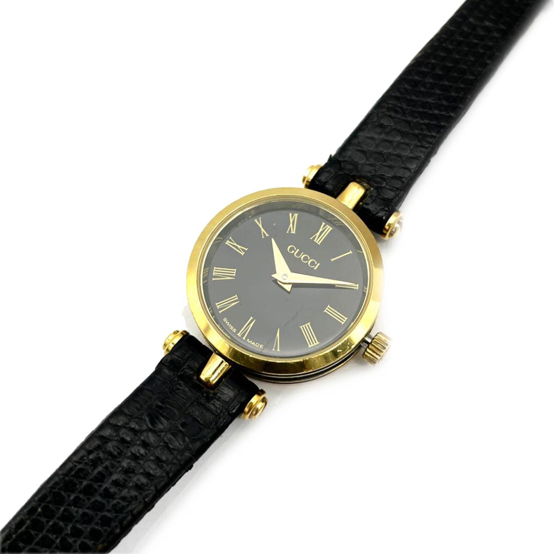 GUCCI グッチ レディース 腕時計 シェリーライン クオーツ リザード