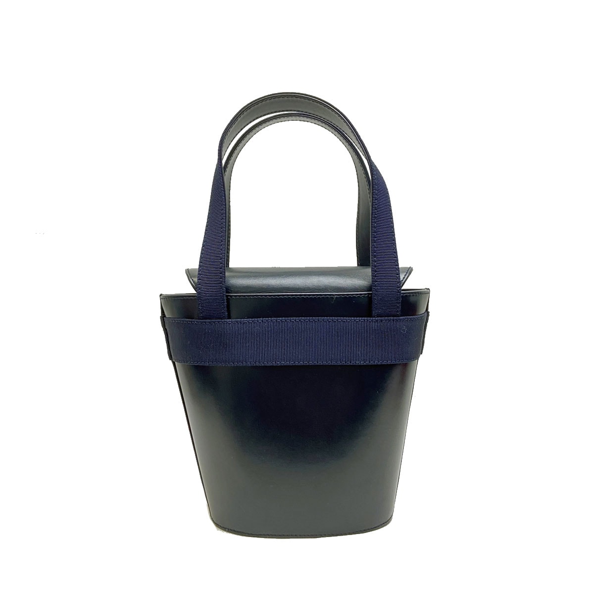 Salvatore Ferragamo フェラガモ ヴァラリボン ハンドバッグ レザー