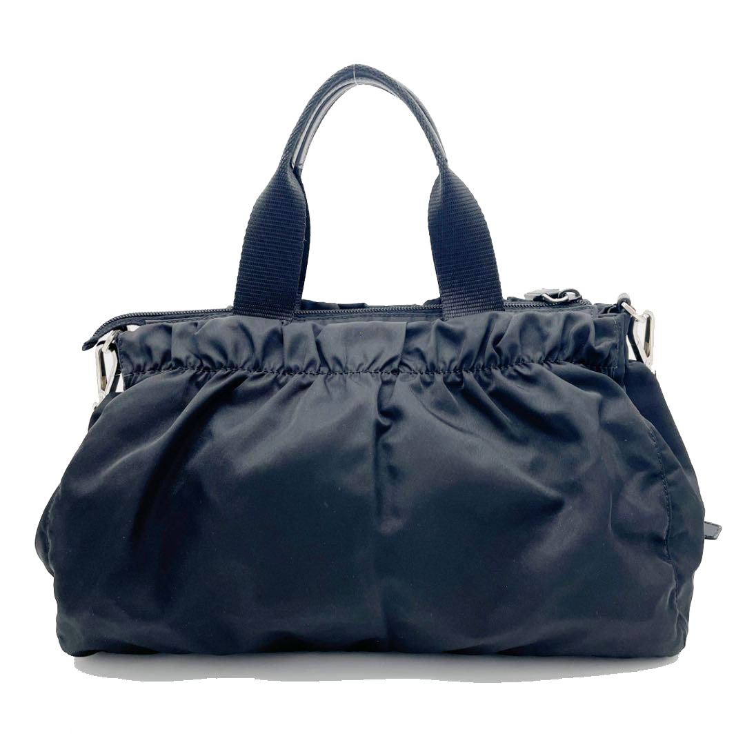 PRADA プラダ 2WAYショルダーバッグ ナイロン ブラック BR1663