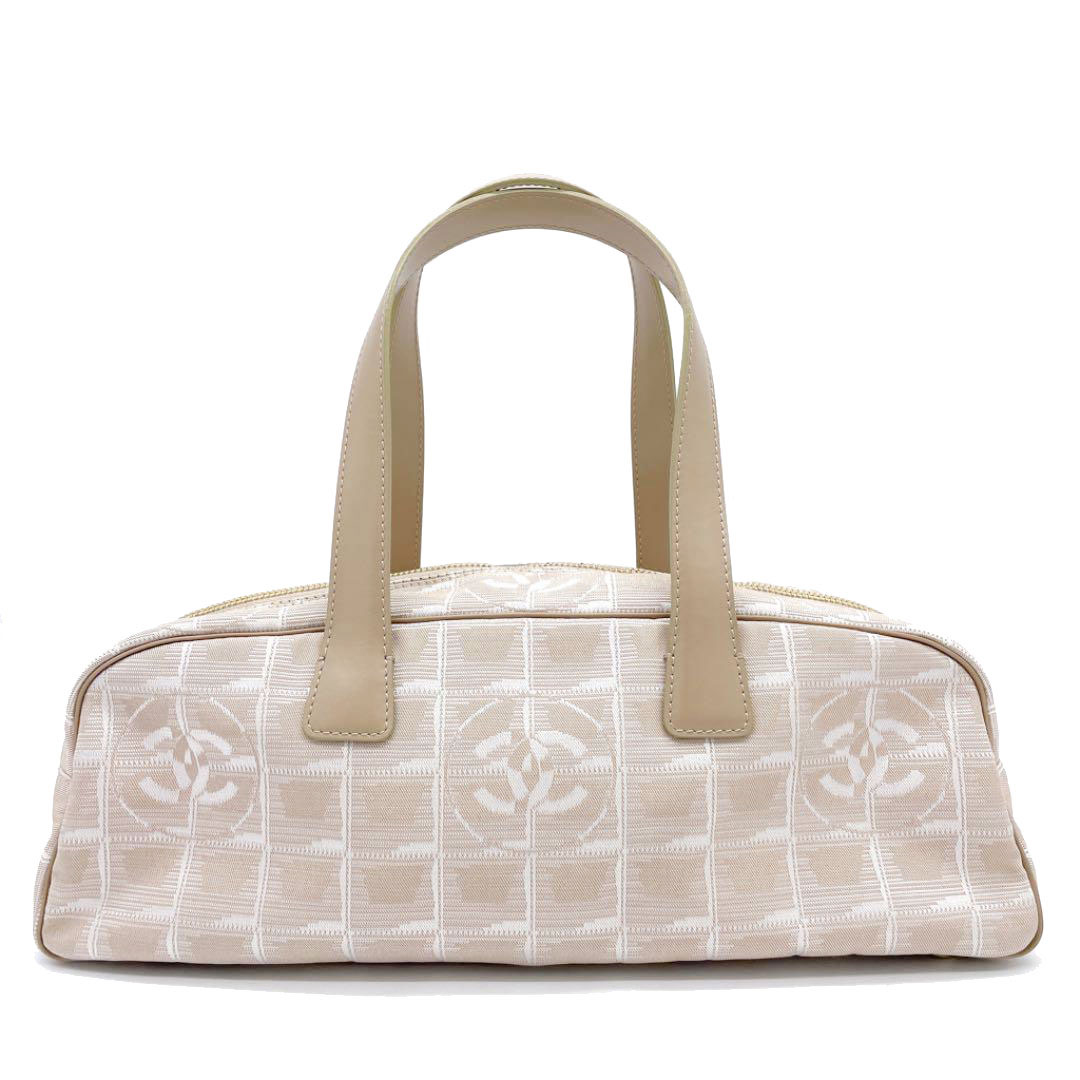 CHANEL シャネル ニュートラベルライン ハンドバッグ ミニボストン