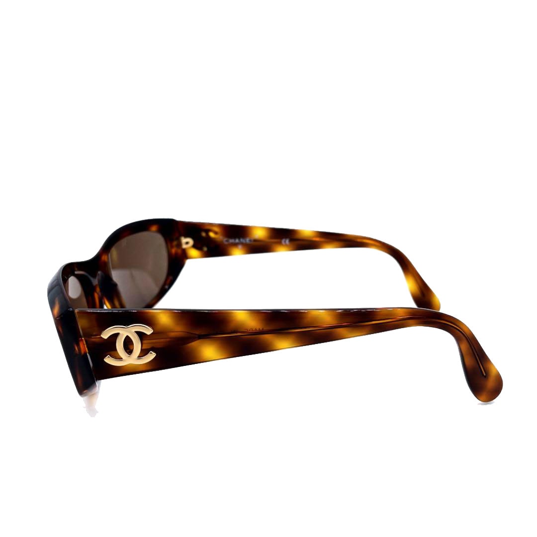 CHANEL シャネル サングラス ココマーク べっ甲柄 ブラウン 04154