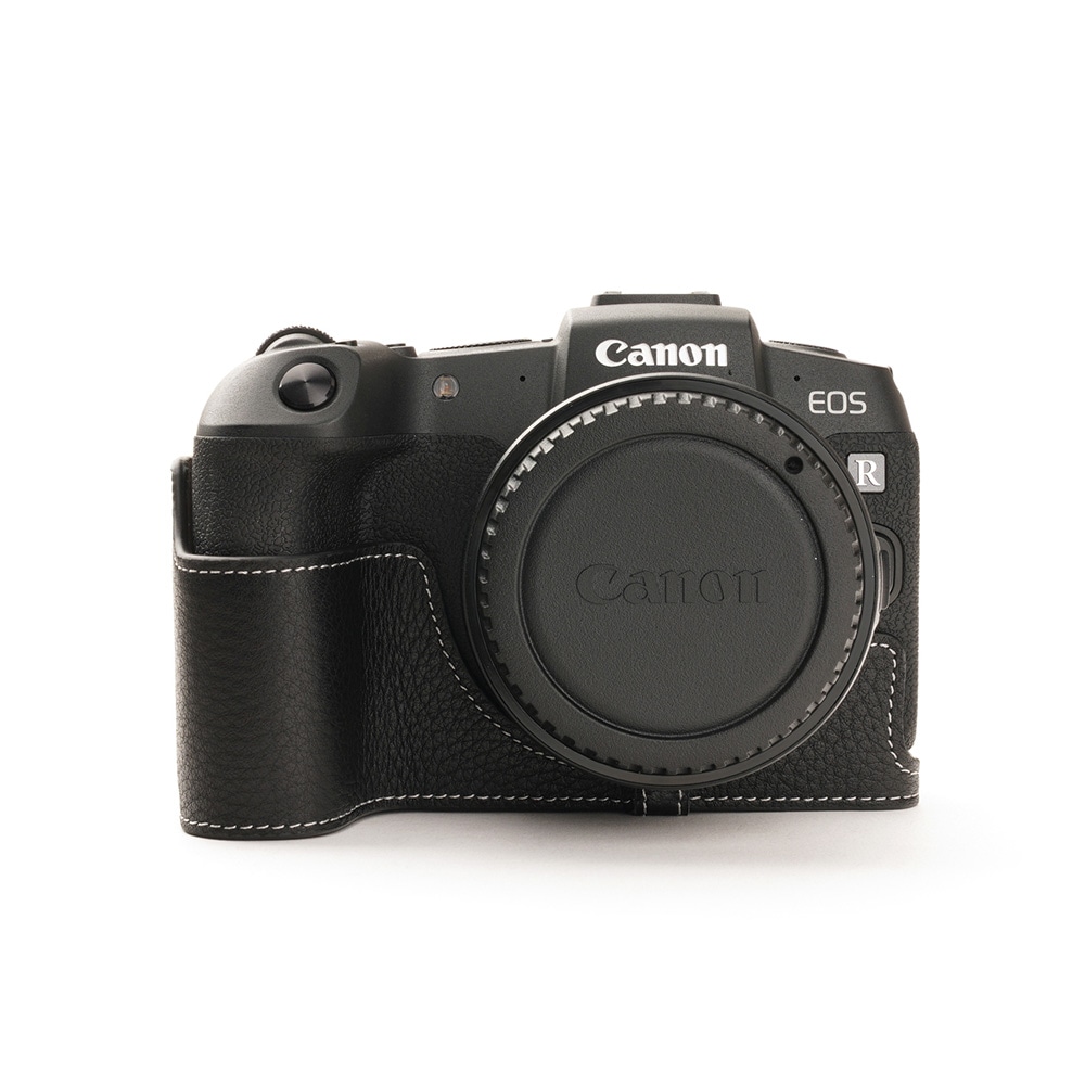 TP Original Canon EOS RP 用 ボディーハーフケース ブラック