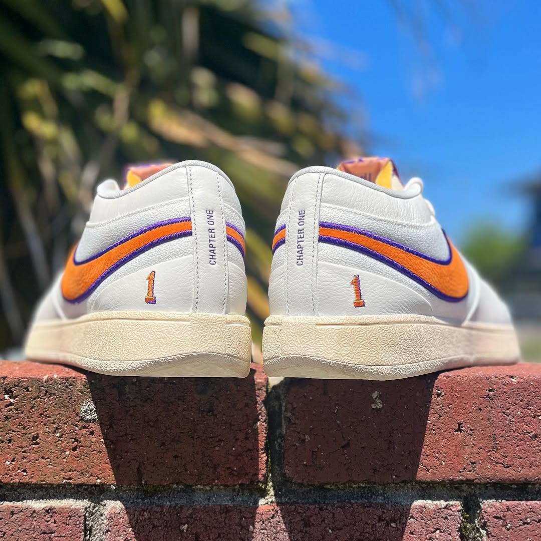 NIKE BOOK 1 EP 'VALLEY' ナイキ ブック 1 【MEN'S】 sail/clay orange