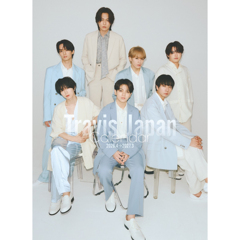 予約】Travis Japanカレンダー 2026.4→2027.3【2026年3月19日頃発売