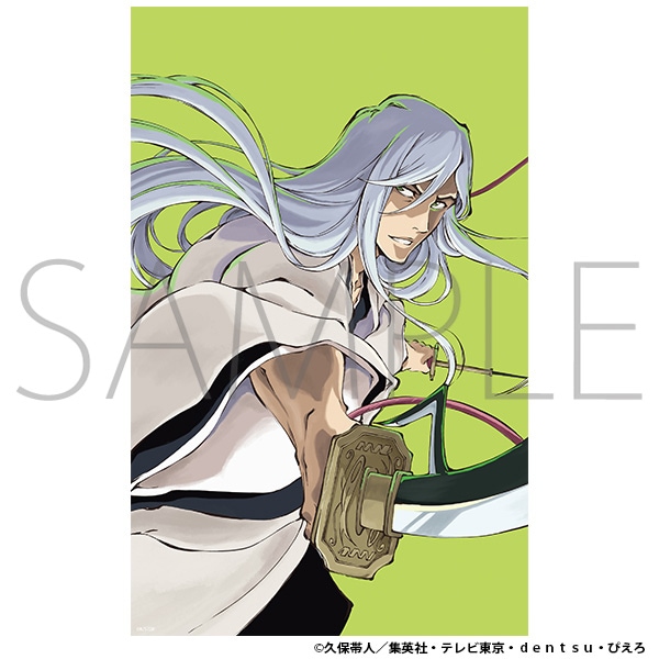 BLEACH 千年血戦篇 クリアポスター 日番谷冬獅郎 CALL YOUR NAME