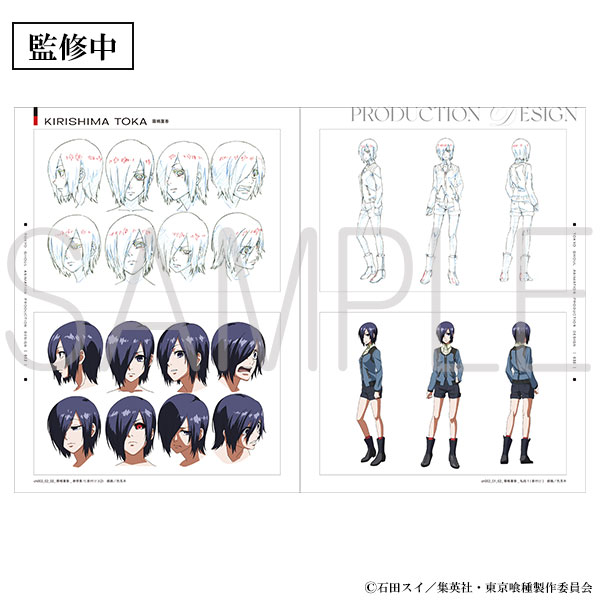 東京喰種トーキョーグール 設定資料集＆原画集コンプリートセット